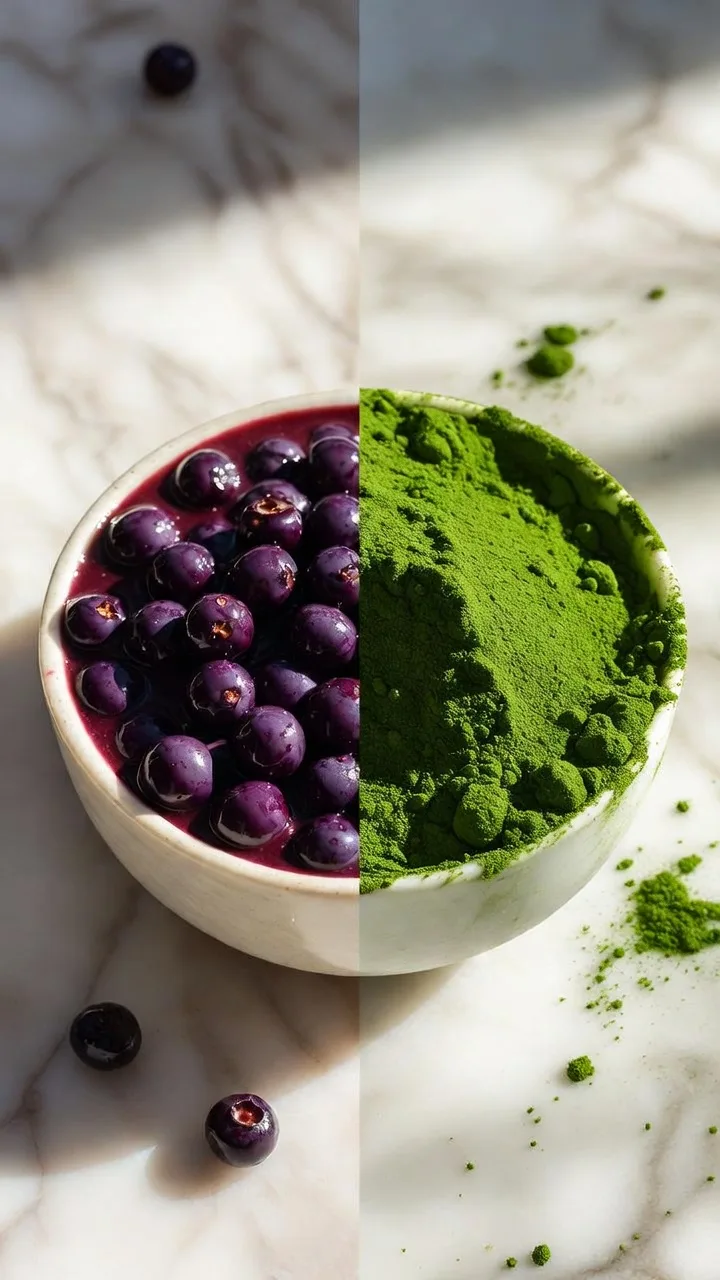 Grüne Superfoods im Vergleich: Acai vs. Gerstengras vs. Spirulina für Gewichtsabnahme