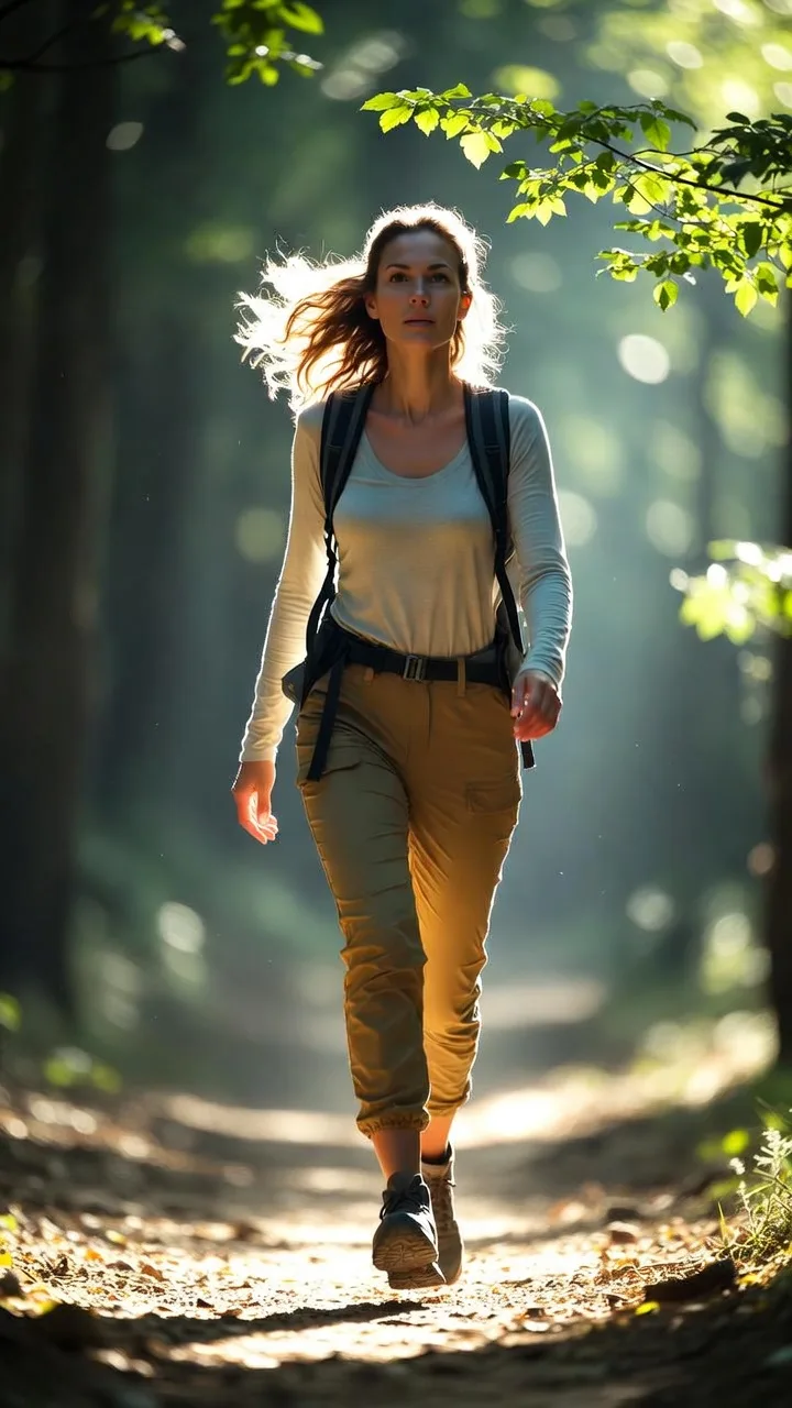 Burnout was tun Ergebnis: Person in Erholung mit mehr Energie und emotionaler Balance