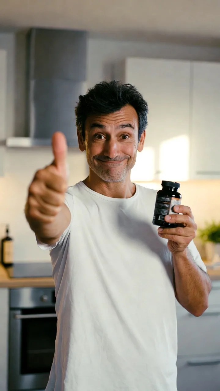 NAD+ Supplement Test Ergebnis: Person mit nachgewiesen gesteigerter Energie und Vitalität