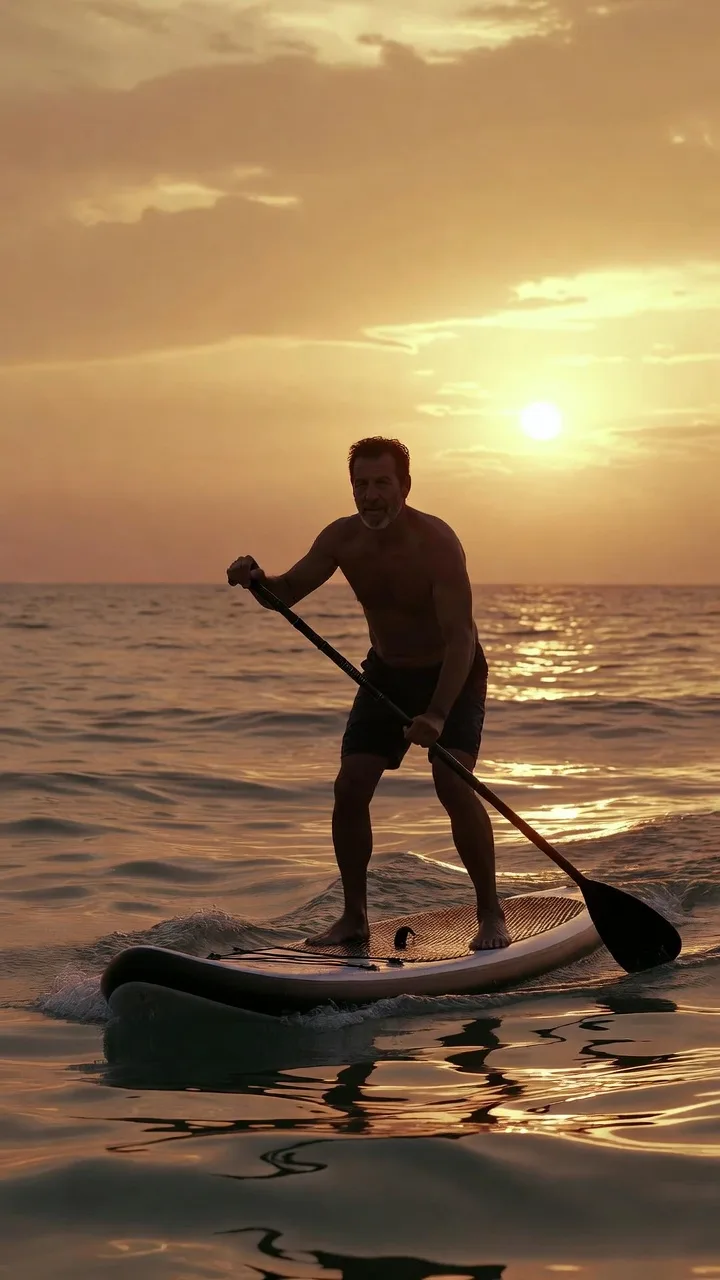 NAD Spiegel steigern Ergebnis: vitale Person mit hoher zellulärer Energie nach NAD Protokoll