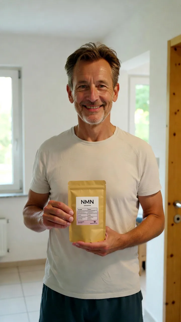 NMN kaufen: Paket NuviaLab NAD+ Lieferung an der Haustür, Online-Kauf Erfahrung